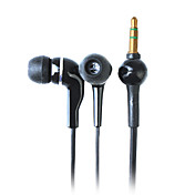 elegantes auriculares de alta calidad, cable de 1,2 m, 3,5 mm (negro)