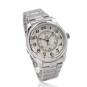 Gorgeous Men's Stainless Steel Mechanical Wrist Watch