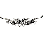 5 piezas de tatuajes temporales a prueba de agua (14 m * 4 cm)