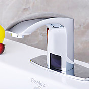 cromate lavandino rubinetto del bagno con l'energia idroelettrica sensore automatico (a freddo)