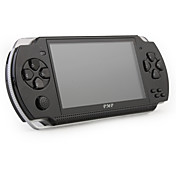Consola de Videojuegos Portátil PMP de 2GB TFT con 2500 Juegos y Salida de TV (Negra)