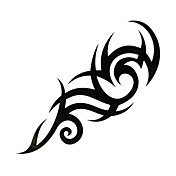 5 Pcs  Waterproof Temporary Tattoo(12m*6cm)
