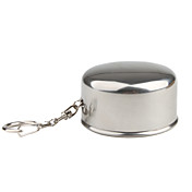 en acier inoxydable rétractable voyageurs tasse de trousseau (large/185ml)