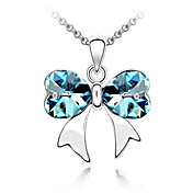 Crystal Bow Necklace