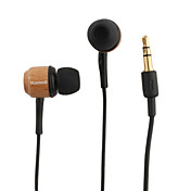 Kanen auriculares de madera de estilo
