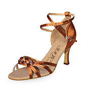 satin supérieure de haut talon latin chaussures danse de salon des chaussures pour les femmes latino plusieurs couleurs
