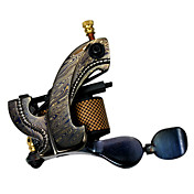 Unique Handmade Damascus Tattoo Machine Liner and Shader