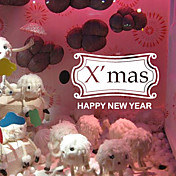 natale decorazioni adesive da parete
