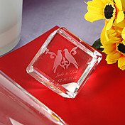 Personlized Crystal Table Display Keepsake