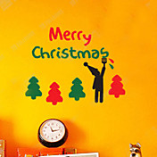 natale decorazioni adesive da parete