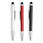 Premium 2-in-1 Capacitive Touchscreen Stylus + Ballpoint Pen for iPad, iPhone, Android Phones and Tablets