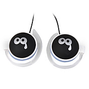 3.5mm Stereo QQ expression Headphones(Black)