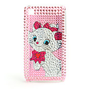 Protective Back Case with Crystals for iPhone 3G/3GS (Marie)