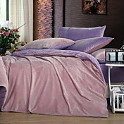 Solid Pink 3-piece Full / Queen / King Duvet Cover Set