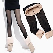 Women's Double Layered Sheer Effect Leggings