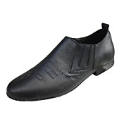 Customize Performance Dance Shoes Real Leather Upper Modern Shoes for Men