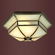 Classic Designed Flush Mount with 3 Lights