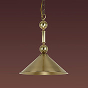 Golden Pendant Light in Elegant style