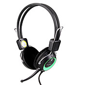 3,5 mm stereo mj-640mv mote over øret mp3/mp4 hodetelefoner med mikrofon