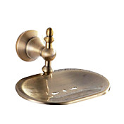 Antique Brass Wall Mount Soap Dish Holder