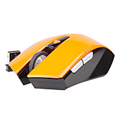 ami de son sans fil 2,4 GHz de la souris sans fil-10m receiver/800 à 1200 dpi optique du capteur (orange)