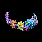 pastell bukett krans / headpiece for blomst jenter