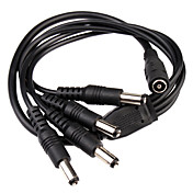 Female to 4 Male Plug DC Power Cable