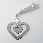 favorito del corazón personalizada con forma de espiga (juego de 4)