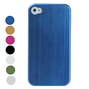 Custodia tinta unita per iPhone 4 e 4S - Colori assortiti