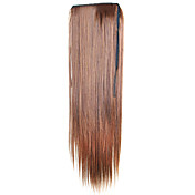 18 Inch Laceup Design Synthetic Straight Ponytail - 4 Colors Available