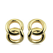 moda cadena estilo zarcillos