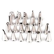Stainless Steel Cake Decorating Tool (24-Pieces Pack)