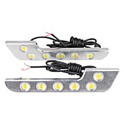 voiture éclairage diurne (2 pcs, 6 LED, lumière blanche, imperméable)