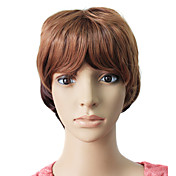 Capless Short Synthetic Straight Hair Wig