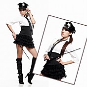 Cute And Sexy Polyester Police Uniform (4 Pieces)