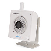 tenvis - mini-IP draadloze netwerk camera iphone / android / blackberry ondersteund (wit)