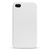 Case Dura Matte em Borracha Ultra Fina para iPhone 4/4S (Branco)