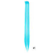 50 PCS 16 Inch Mixed Color Clip In Synthetic Hair Extension