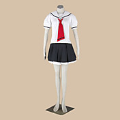 cosplay kostuum geïnspireerd door cardcaptor sakura tomoeda lagere zomerschool meisjes 'schooluniform ver.