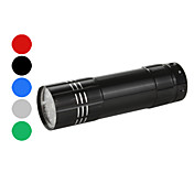 modische 9-LED-Taschenlampe mit Handschlaufe (farbig sortiert)