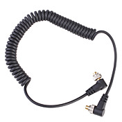man op man flash PC Sync-kabel voor Nikon SC-15 sc-11 met schroef vergrendeling