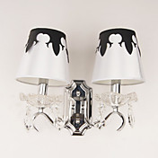 Crystal Wall Light with 2 Lights