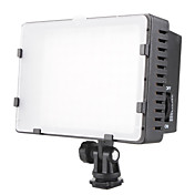 126-5600K led bianco Lampada Luce video con filtri per la fotocamera