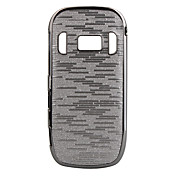 brillando caso galvanoplastia de protección para nokia c7 (plata)