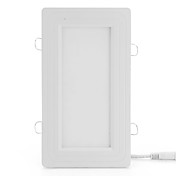 12w 1200lm 6000-6500k luz natural blanca de techo llevada bulbo (85-265v)