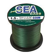 Sea Bass-PE Fishing Line 600m (Green)
