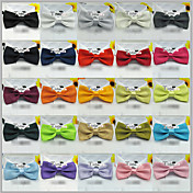 Solid Color Men's Self-Tied Bowtie