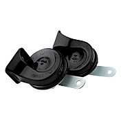 lumaca stile auto elettriche ricambi auto corno, nero (12v/pair)