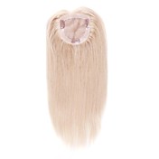 100% indisk remy hår 16 tommer top stykker med clips i 4 x 4 tommer mono top flere farver tilgængelige