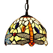 tiffany lampada a sospensione con 1 luce libellula di progettazione